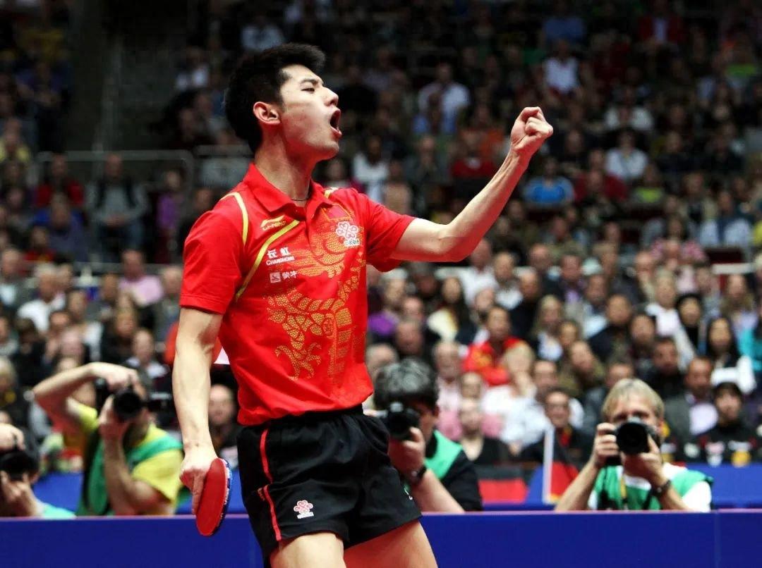 法国队鏖战奥地利队，张继科统治全场